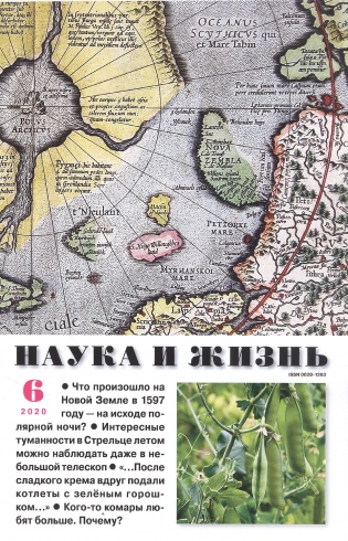 Журнал "Наука и жизнь" № 6/2020 Распродажа!