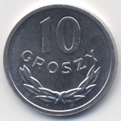 10 грошей Польша 1981